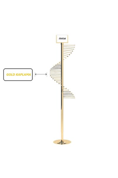 Eşarplık,şallık Standı Gold Kaplama