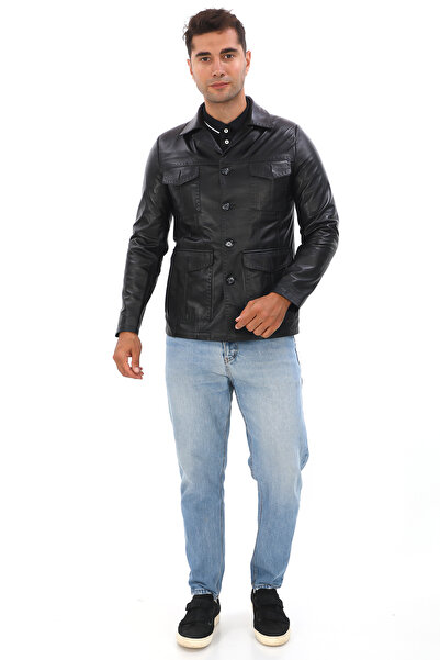 db deriburada original سترة جلدية أصلية للرجال