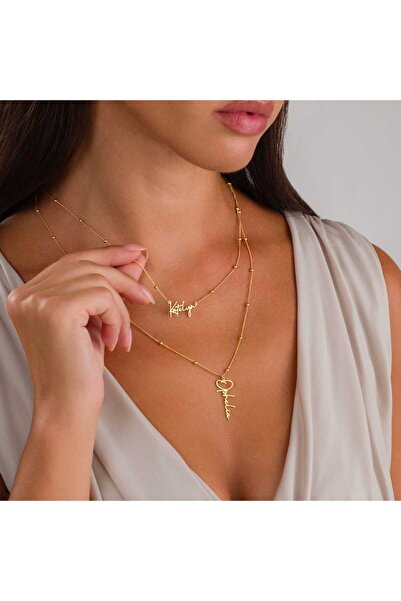 nevamkuyumculuk İki İsimli Kolye 2