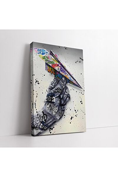 KOSS Dijital Tablou pe pânză Banksy: Avionul de hârtie