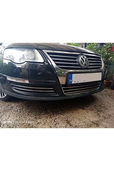 Seda Dizayn Oto Passat B6 Ön Tampon Çıtası Krom 7 Parça 2005 - 2012 Paslanmaz...