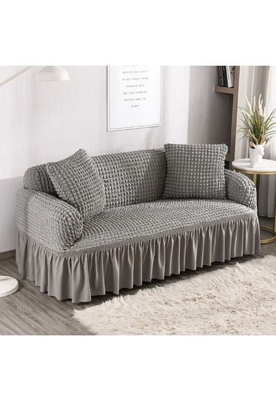 BALADI HOME Bürümcük Lycra Flexible Washable 3.2.1.1 Κάλυμμα καθίσματος 3.2.1.1 Κάλυμμα καναπέ (1 σετ)