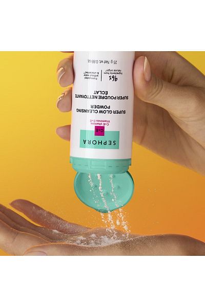 SEPHORA Vitamin C+E Super Glow Facial Cleansing Powder - 25gr