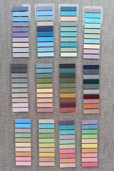 Mona Craftist 200 Yaprak 1 Paket Pastel Renk Post-it Yapışkanlı Not Kağıdı Index Sticker Indeks