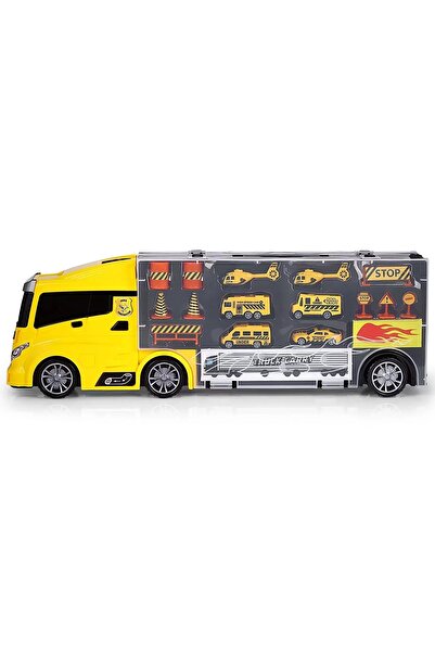 A-T AYZE-TRENDY Toy Tir Construction Vehicles Carrier Tir Length 58 cm 15+1 Pieces 45343