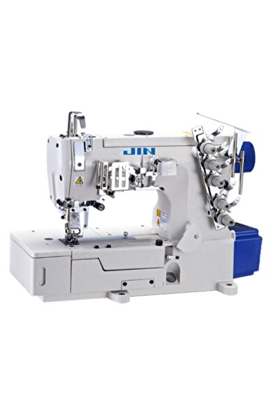 Juki F1f-u356-nn Direct Drive, Düz Yataklı Üç Iğne Etek Reçme Makinası