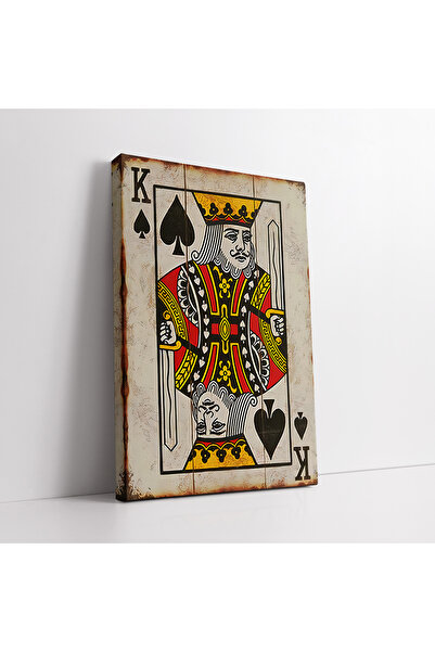 KOSS Dijital Tablou pe pânză cu carte retro „Maça Papaz”