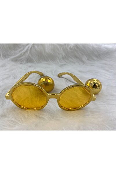 PARTİPORT DİSKO TOPLU GÖZLÜK GOLD