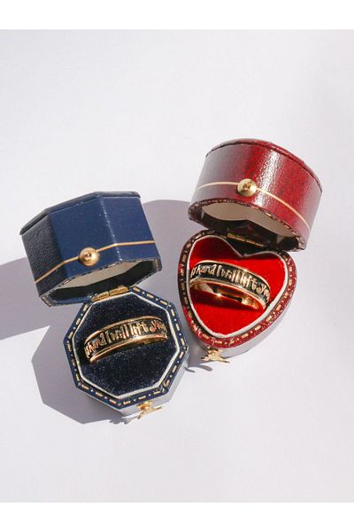 Reorah Collection Emily and Victor Couple Ring - Dead Bride Corpse Bride Couple Rings