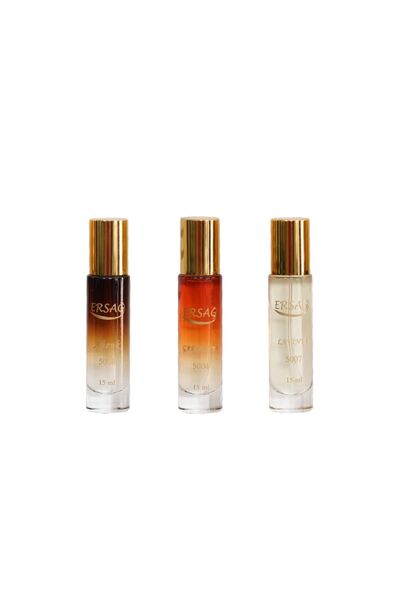 Ersağ Ahenk - Gardenya - Lavinya EDP (3 lü set) Kadın Parfümü 15 ml Cep ve Çanta İçi Küçük Boy