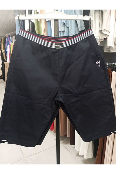 AKŞEN GİYİM High Quality Bermuda Shorts - High Waist, Gathering and Crested