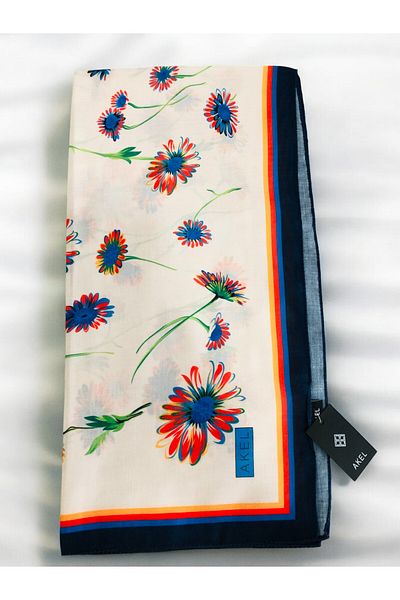 Akel 95x95 Digital Soft Scarf