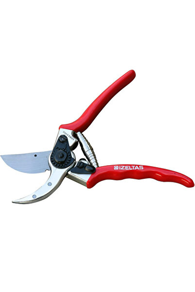 İzeltaş Izeltaş  Bağ Makası Hafif Tip, Kırmızı/Krom, 220 Mm
