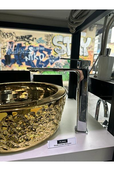 Boheme Fleko Levi Bowl Sink Faucet Chrome