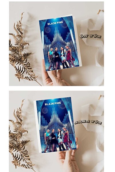 animeandyourworld blackpink defter a5 boyutu düz çizgisiz 24 sayfa hediyelik ...