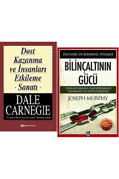 Epsilon Yayınevi Dost Kazanma ve İnsanları Etkileme Sanatı + Bilinçaltının Gü...