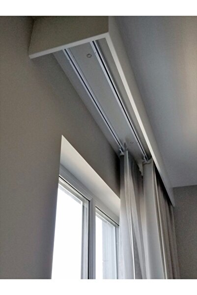 VerdaHome 2,50 Mt Alüminyum Tekli Perde Korniş