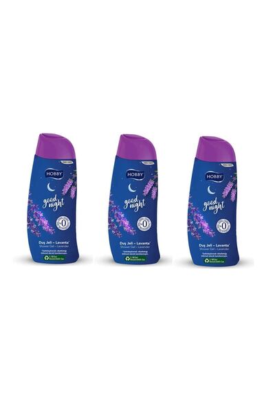 Hobby Duş Jeli Good Night Lavanta 450 ml X 3 Adet
