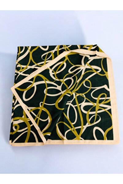 Akel 95x95 Ethnic Patterned Digital Soft Scarf