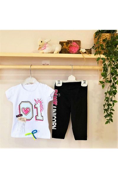 Miracle White Combed Cotton Set of 2 for Girls