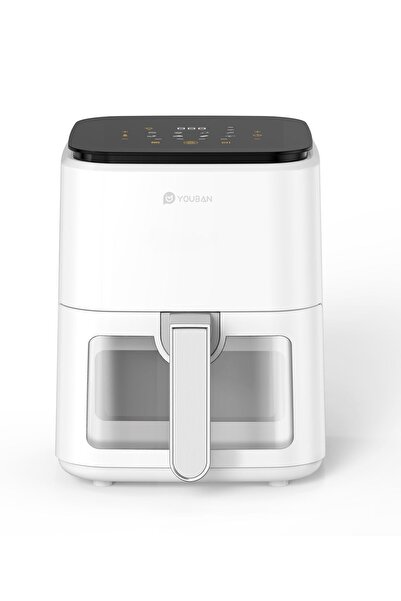 Youban Air Fryer 3.5l Camlı Beyaz Fritöz