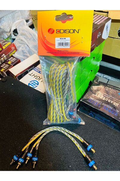 woodstar إديسون 5mt - RCA + 2 قطعة كابل Y