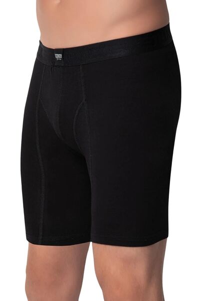 DONEX 5'li Erkek Uzun Paçalı Likralı Kumaş Boxer