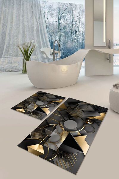 YTR HOME قاعدة مضادة للانزلاق وقابلة للغسل ومقاومة للبقع والغبار، مجموعة مكون...