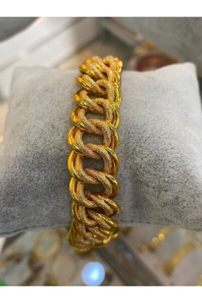 gülen dm Altın Kaplama Kadın Sıralı Uzay Yolu Bileklik