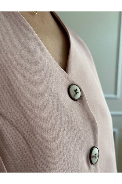 nidistore Women's Powder Pink Short Vest