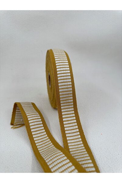 paşateks since 1995 şekil Жовта тканинна стрічка 3 см - 5 метрів