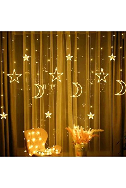 Clan Ay + Yıldız Perde Led