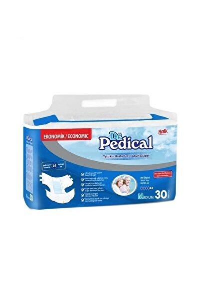 Halk Hasta Bezi Bel Bantlı Dr.pedical Medium Beden 60 Adet