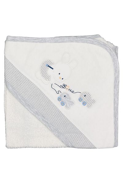 Sebi Fisherman Rabbit Baby Bath - Towel 9879