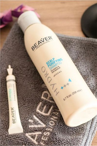 Beaver Beaver Scalp Purifying Shampoo 258ml |   Oily and Dandruff Hair, Coconut Oil Keratin