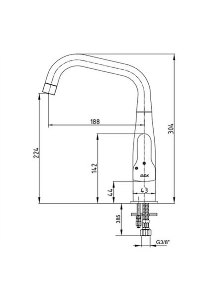 Eca Star Sink Faucet 102118061