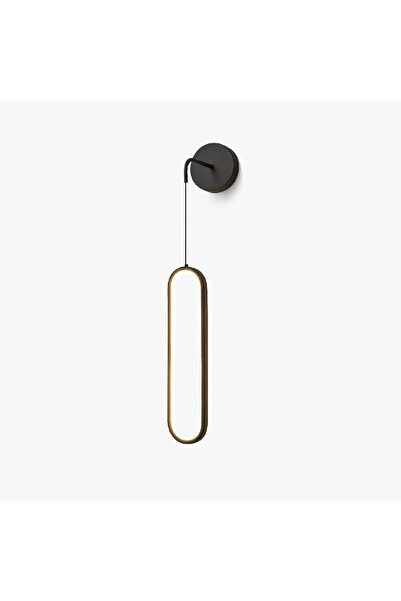 Genel Markalar Mavrovo / Led Aplik / Elips / 80 Cm / Antrasit Gövde / 3 Renk Işık / 3 Yıl Garanti