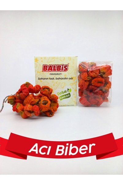Balbis Antep Kurusu Dolmalık Acı Biber Kurusu (45-50 ADET)