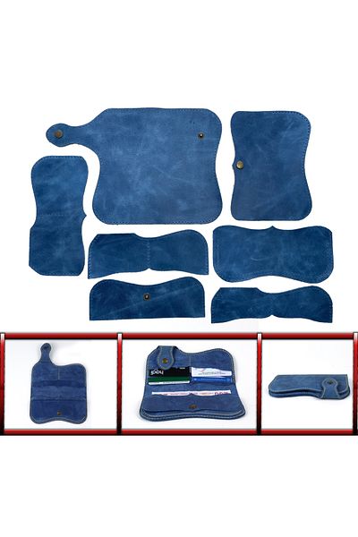 AiryFooT Δερμάτινο πορτοφόλι Sofia - DIY Ready Cut Piece