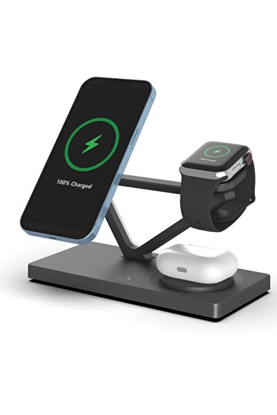 Choice 5 in 1 Wireless Chargers for iPhone 14 13 12 Pro Max AirPods 2 3 Pro Apple Watch Qi Charging Stat...