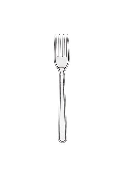Elif mağazacılık Plastic Forks Luxury 200 Pieces Hard Plastic