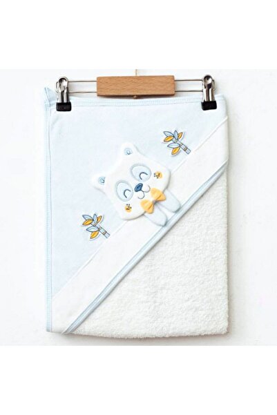 Ekebaby Panda Bebek Havlusu 80x80 Cm 1417