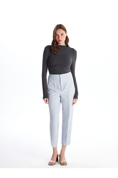 LC Waikiki Pantaloni drepți de damă cu tăietură morcov
