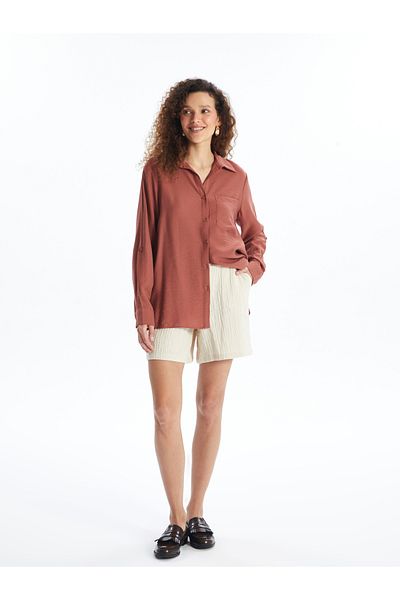 LC Waikiki Gerade Shorts für Damen – Elastischer Bund