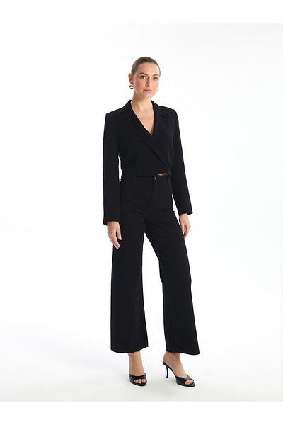 LC Waikiki Pantaloni Jean de damă cu picioare largi