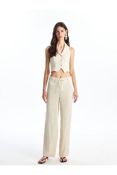 LC Waikiki V-neck Women's Vest - Straight Cut