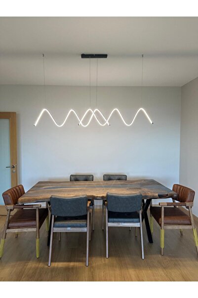 PeraTeknoloji Led Sarkıt Avize Damla 3renk - Mega Ilgaz 180 Cm