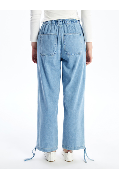 LC Waikiki Női Wideleg Jean - Elasztikus deréknadrág