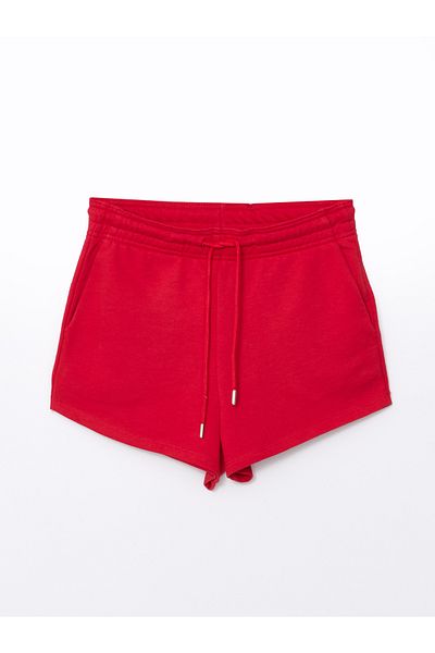 LC Waikiki Gerade Shorts für Damen – Elastischer Bund