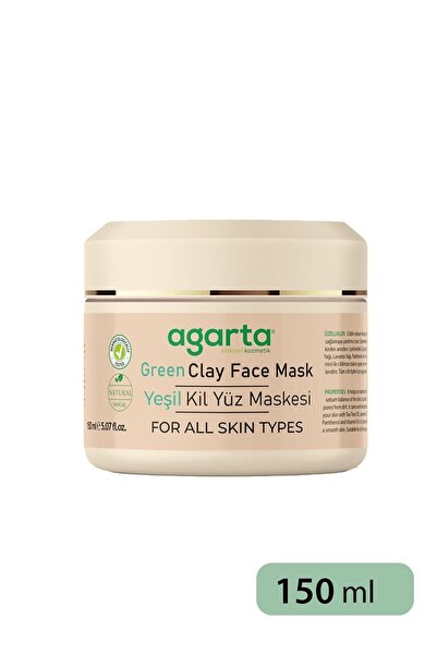 Agarta Doğal Yeşil Kil Maskesi 150 ml
